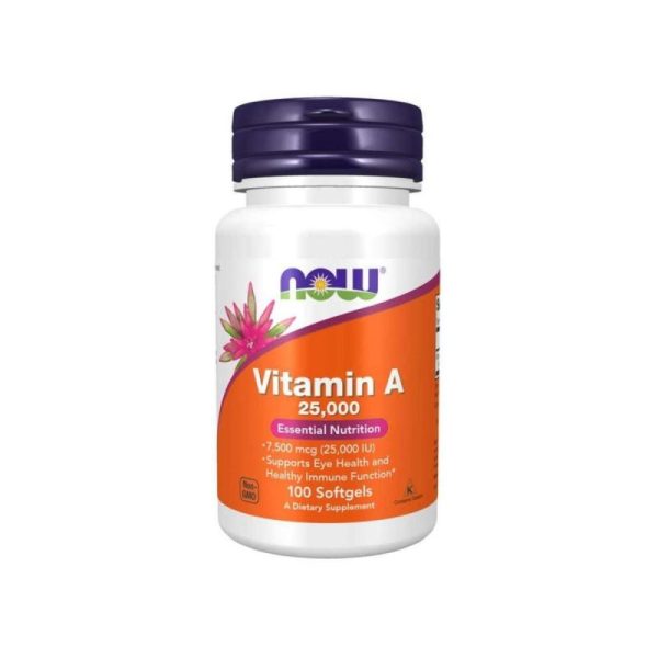 NOW VITAMIN A X 100 CAPSULES