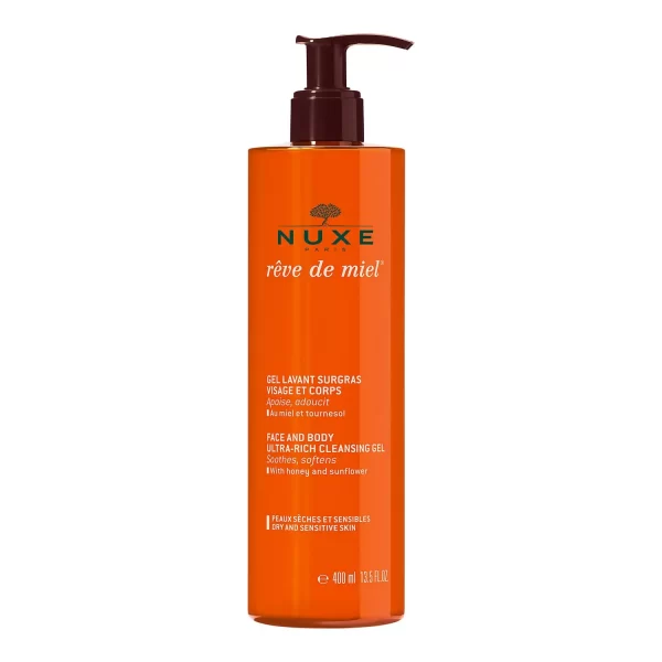 Face & Body Cleansing Gel, Rêve de Miel 400 ml
