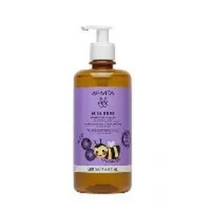 Apivita Mini Bees Gentle kids hairbody shampoo 500 ml, calendulahoney